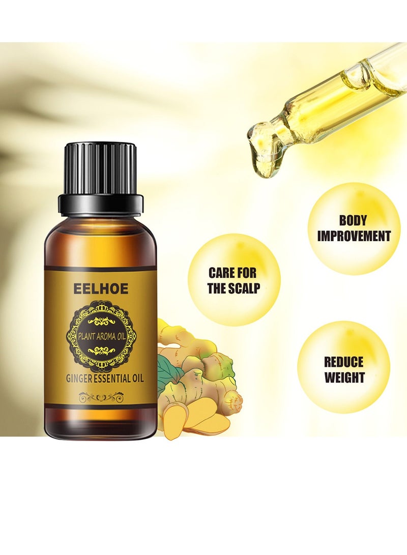 EELHOE 3 bottles of essential oil for abdominal fat removal  - Image 2