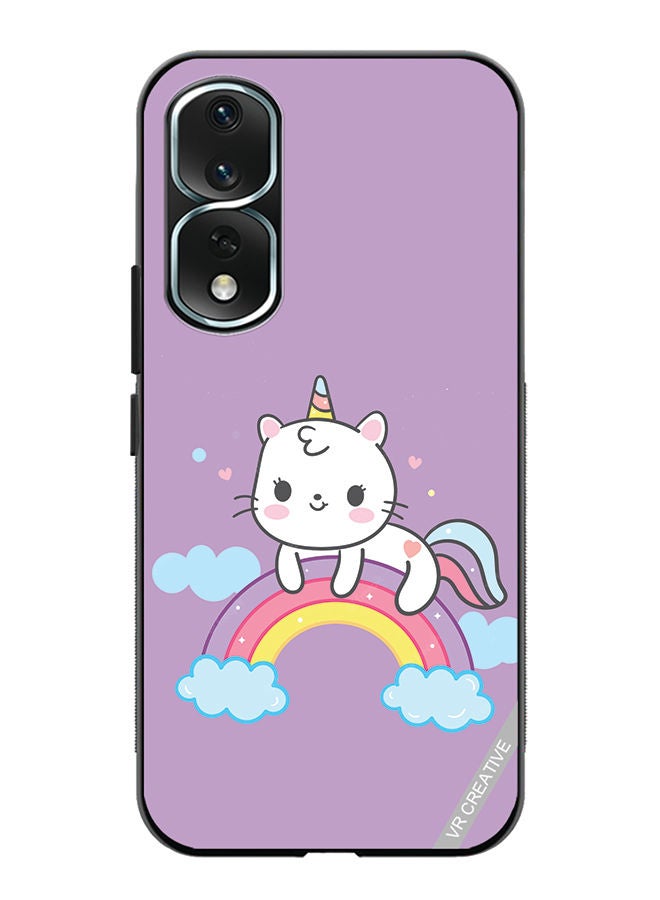 VR CREATIVE Protective Case Cover For Honor 80 Pro Unicorn Design Multicolour - Image 1