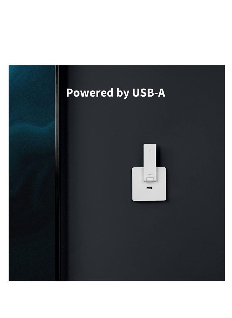 Aqara Aqara Smart Hub E1 (2.4 GHz Wi-Fi Required), Powered by USB-A, Small Size, Zigbee 3.0, Acts as a Wi-Fi Repeater (Hotspot) for up to 2 Devices, Supports HomeKit, Alexa, Google Assistant, IFTTT  - Image 2