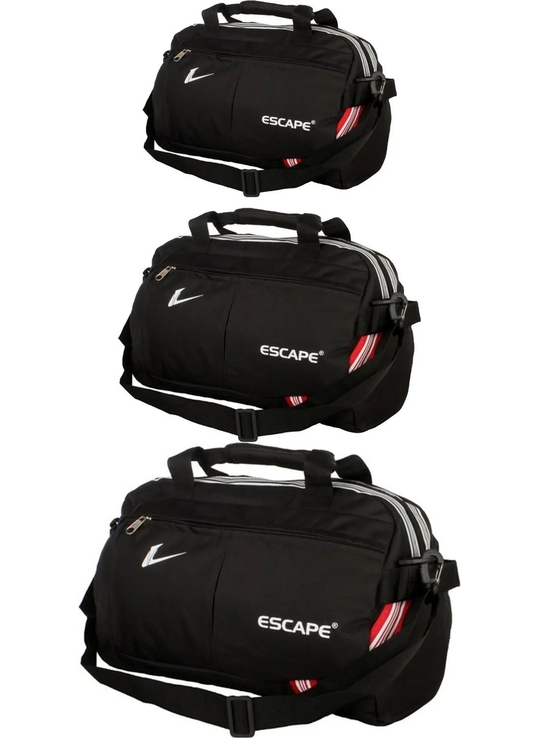 إسكاب 3-pack Sports Bag Black