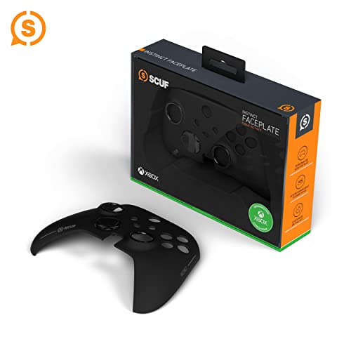 SCUF Instinct Controller Removeable Faceplate Kit - Anti Friction Rings - Xbox Series X, S, Xbox One - Black - Image 1