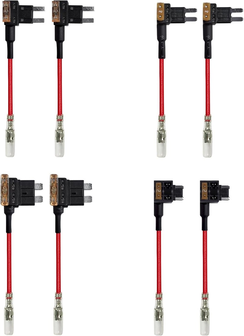 WOLFBOX Type C ACC Hardwire Kit for G840S/G850/M40/i07/i17/X5/X3, Hard Wire Car Charger Cable Kit 12V- 24V to 5V for Dash Cameras with Battery Drain Protection - Image 2