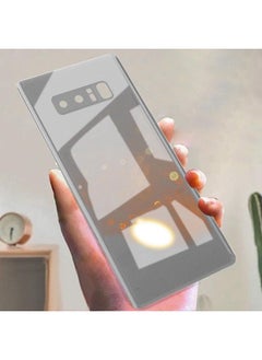 Thoraya Replacement Glass Battery Door Back Lens Cover for SAMSUNG GALAXY Note8 (Sliver)  - Image 5