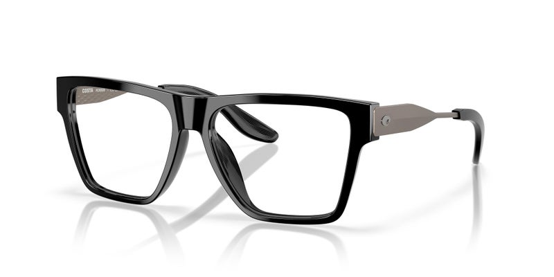 Costa Del Mar Pacific Rise 500 Prescription Eyewear Frames, Black/Demo Lens, 57 mm - Image 2