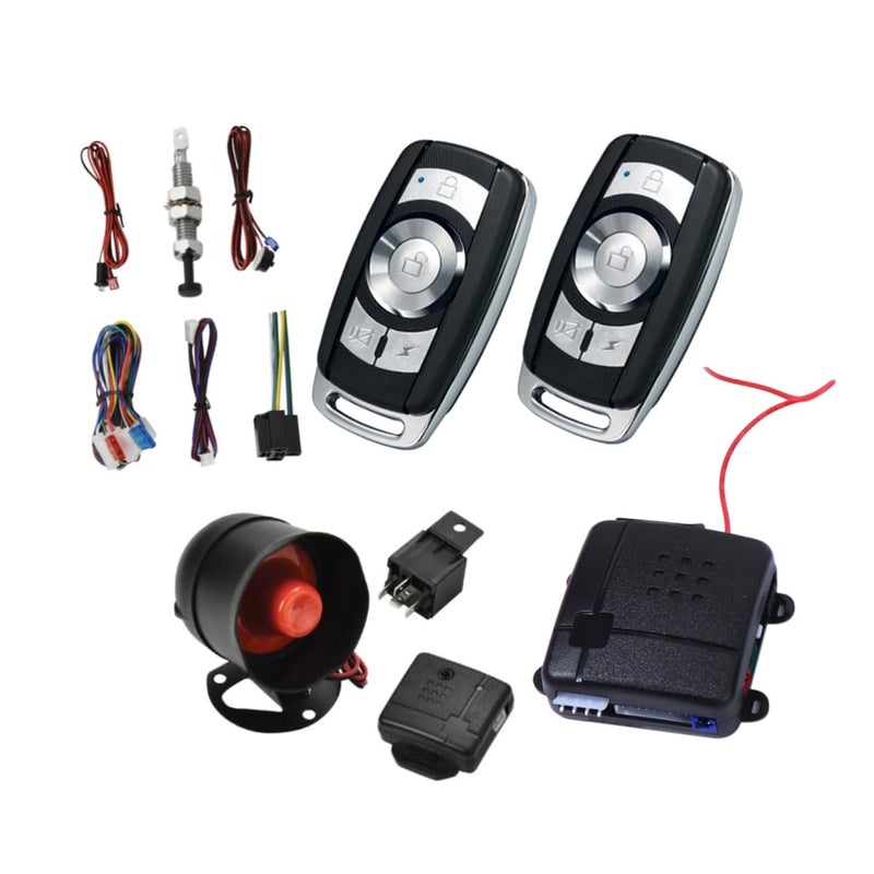 Portable Car Remote Alarm System with LED Indicator for Enhanced Vehicle Security Easy Installation - Image 2