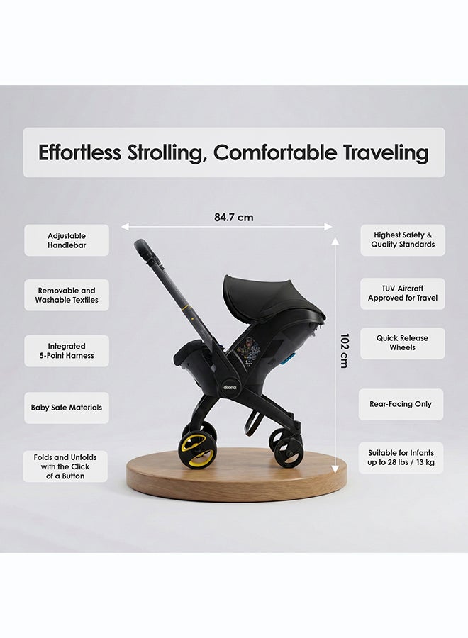 Doona I Infant Car Seat - Nitro Black - Image 4