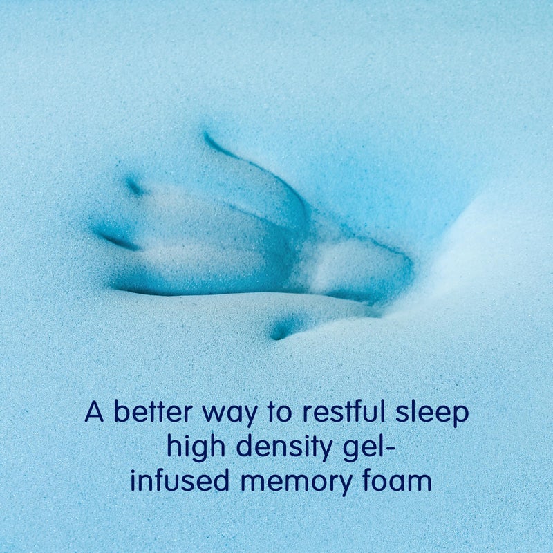 Subrtex Mattress Topper, Gel-Infused Memory Foam Mattress Topper, High Density Cooling Bed Topper Pad with Breathable Removable Fitted Cover CertiPUR-US Certified (3 Inch, Queen) - Image 5