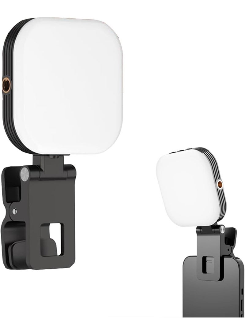 SOLARAE Selfie Light Magnetic, LED Fill Light Compatible with Magsafe, iPhone Light Rechargeable with Clip, for Selfies/TikTok/Zoom Calls/Video Conference/Travel Photography - Image 1