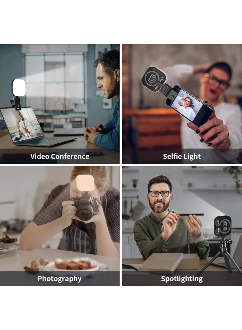 SOLARAE Selfie Light Magnetic, LED Fill Light Compatible with Magsafe, iPhone Light Rechargeable with Clip, for Selfies/TikTok/Zoom Calls/Video Conference/Travel Photography - Image 5