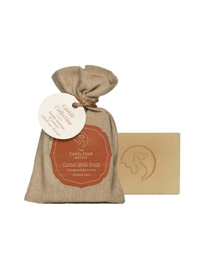 The Camel Soap Factory The Camel Soap Factory Milk Soap - Sweet Orange & Lemon 100G 
