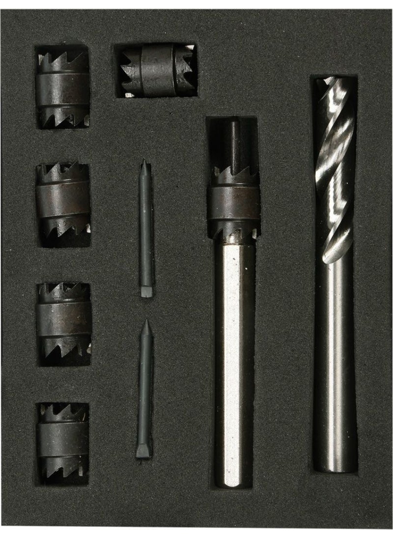 Yato YATO Spot Weld Cutter Drill Bit Set 9 Pcs YT-28920 