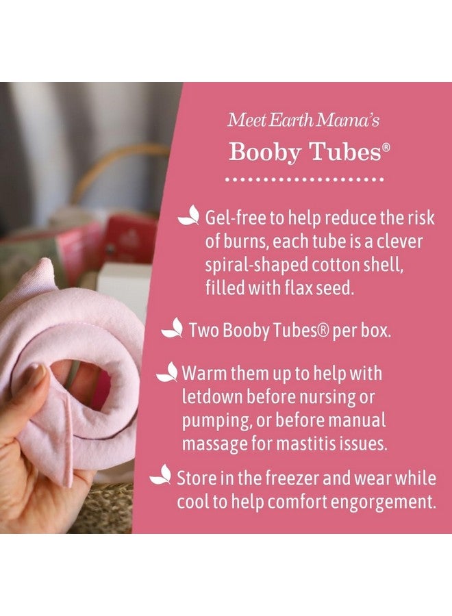 إيرث ماما أنابيب الرضاعة الطبيعية من إيرث ماما | كمادات ساخنة وباردة خالية من الجل للرضاعة الطبيعية وآلام الثدي، 4.2 أونصة - Image 2