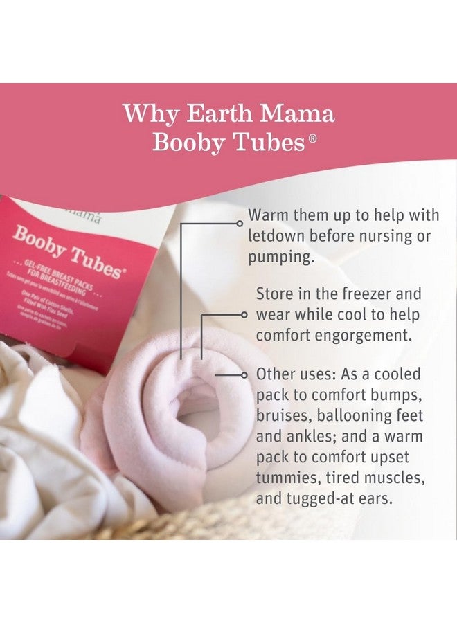 إيرث ماما أنابيب الرضاعة الطبيعية من إيرث ماما | كمادات ساخنة وباردة خالية من الجل للرضاعة الطبيعية وآلام الثدي، 4.2 أونصة - Image 3