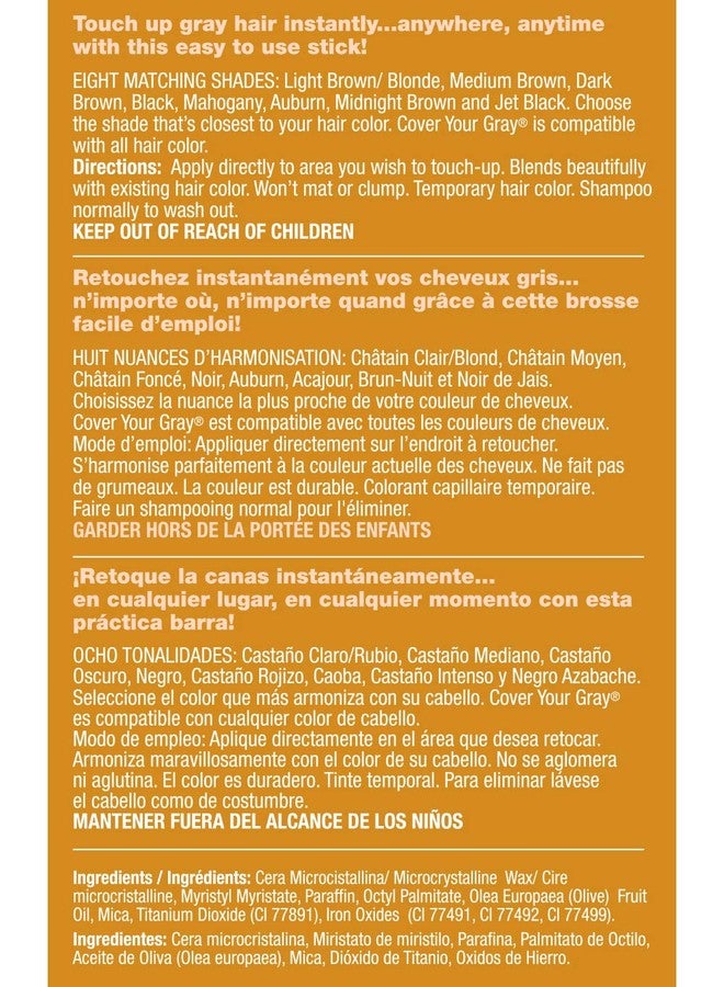 Cover Your Gray Hair Color Touch-Up Stick - Light Brown/Blonde - Image 2