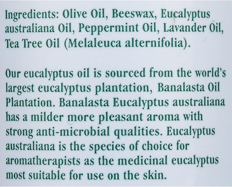 Tea Tree Therapy Eucalyptus Chest Rub with Lavender, Peppermint, and Tea Tree Oil - 2 Oz (2-Pack) - Image 3