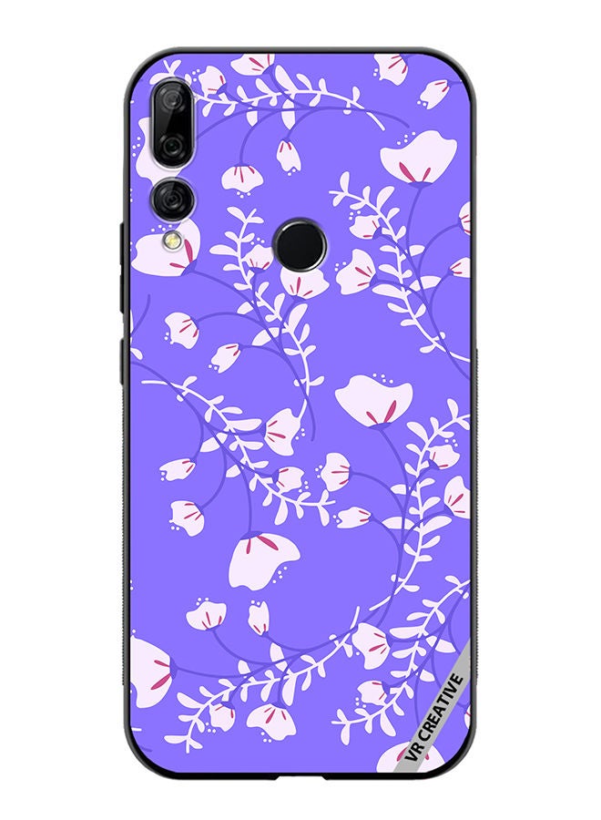 Protective Case Cover For Huawei Y9 Prime 2019 Flower Design Multicolour