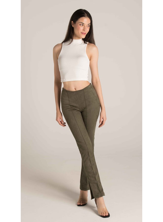 Marco Bergamo SIDE ZIP STRAIGHT LEG PANTS  - Image 1