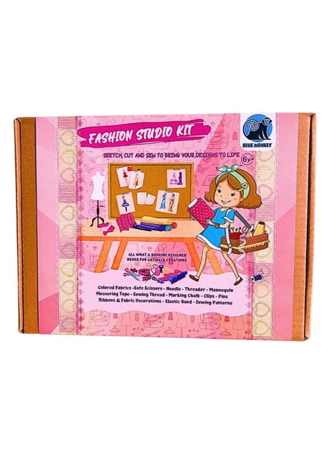 6+ STEAM BLUE MONKEY FASHION STUDIO KIT