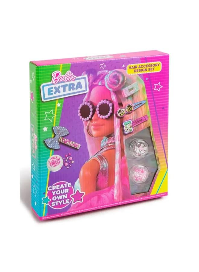 Barbie Hair Accessories Design Set - Multi Color - Image 1
