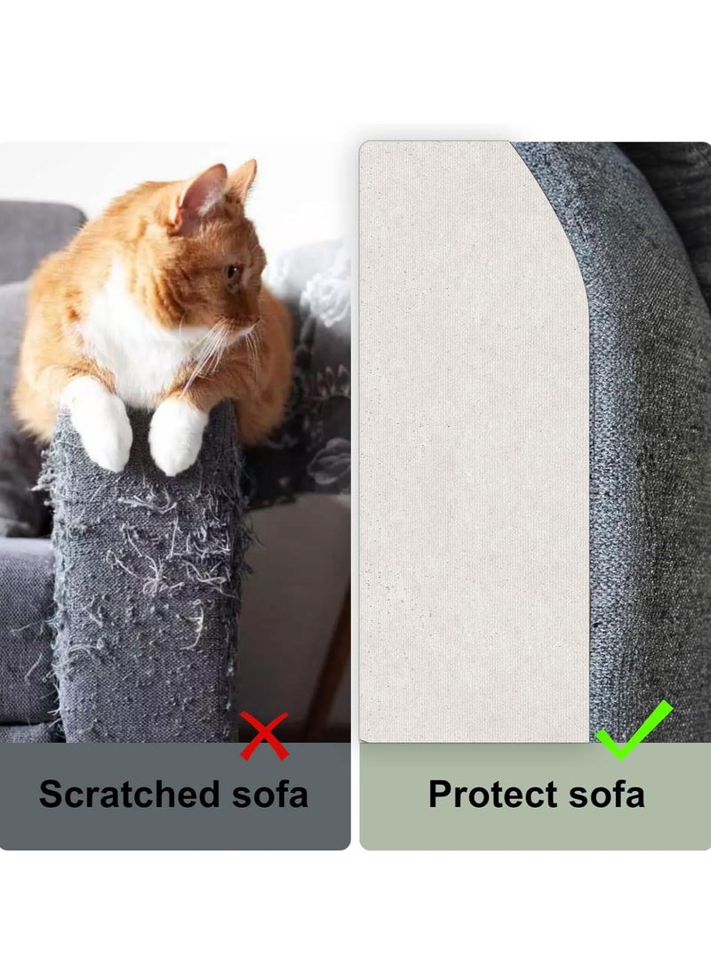 Neox Cat Scratcher, Cat Scratching Pads, 39.37" x 23.6", Cuttable Cat Scratching Mat, Self-Adhesive, Cat Tree Shelves, Replacement Pad for Cat Tree Shelves, Sofa Furniture Protector Cat Accessories  - Image 3