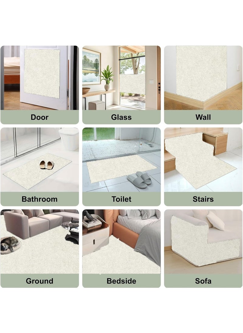 Neox Cat Scratcher, Cat Scratching Pads, 39.37" x 23.6", Cuttable Cat Scratching Mat, Self-Adhesive, Cat Tree Shelves, Replacement Pad for Cat Tree Shelves, Sofa Furniture Protector Cat Accessories  - Image 5