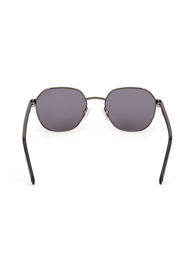 GUESS Men's UV Protection Round Sunglasses - GU0011608A51 - Lens Size: 51 Mm - Image 4