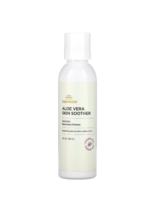 SWANSON Swanson, Aloe Vera Skin Soother , 4 fl oz (118 ml) - Image 1