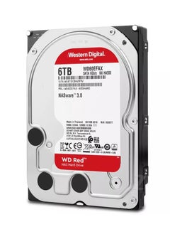 Western Western Digital 6TB WD60EFAX 5400 RPM SATA 6Gbs 3.5" Internal NAS Hard Drive  - Image 1