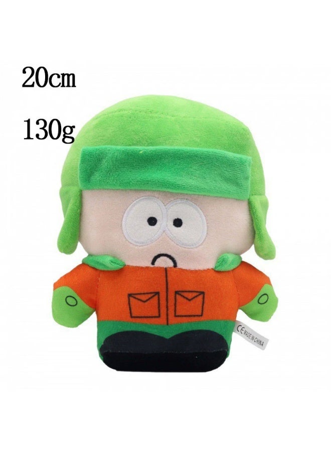 South Park Butters Stotch Plush Toy, 18cm Soft Stuffed Doll, Cute Cartoon Character Collectible, Ideal Gift for Fans & Kids