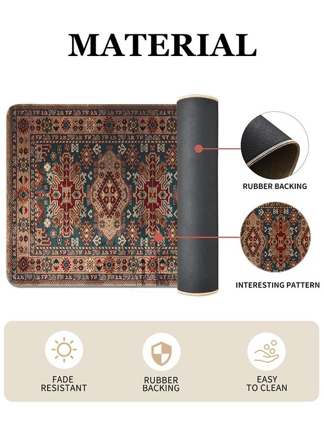 Generic 2 PCS Kitchen Floor Mats Rugs Set, Cushion Floor Carpet, Waterproof, Oil Resistant and Anti-Fatigue PU Standing Mat for Kitchen, Floor, Office, Sink, Laundry 45*75CM+45*120CM  - Image 4