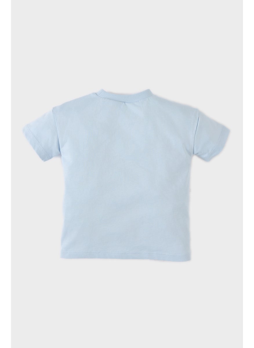 DeFacto Baby Boy Regular Fit PAW Patrol Licensed Short Sleeve T Shirt  - Image 2