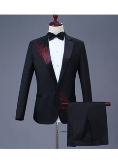 KUYING New Fashionable Slim Fit Suit Set  - Image 1