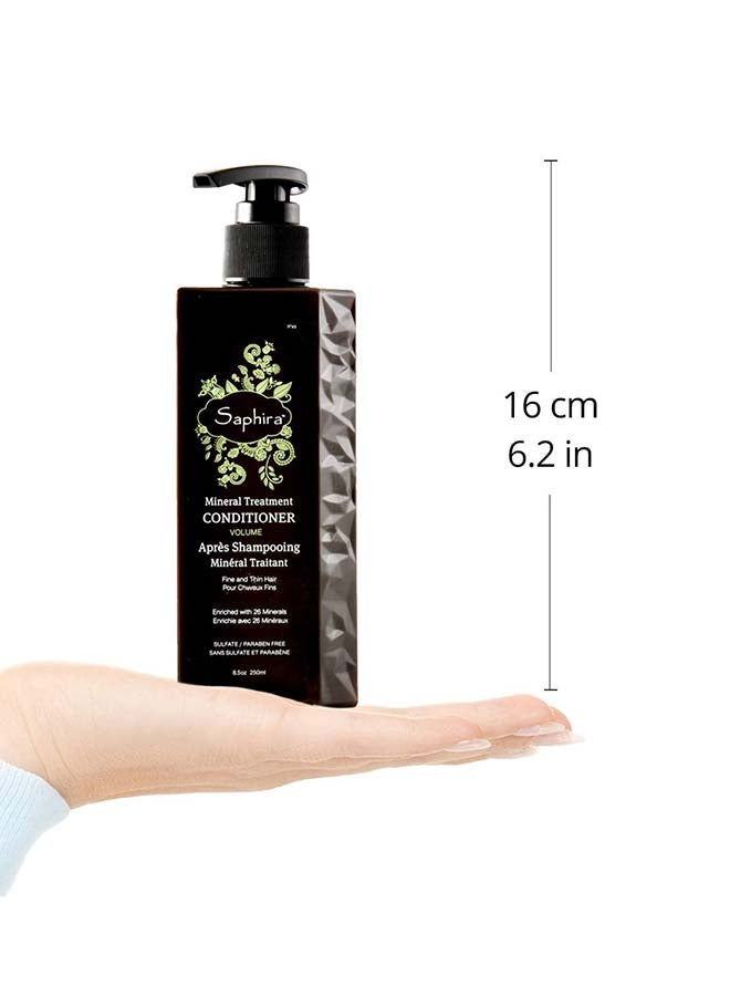 Saphira بلسم معالجة المعادن للشعر الناعم 250 مل - Image 4
