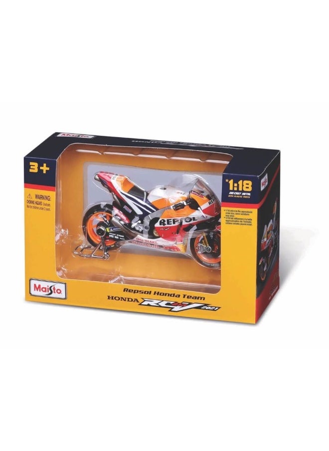 Honda Maisto Repsol Honda Team RC213V 2021 Die-cast Bike (1:18)  - Image 2