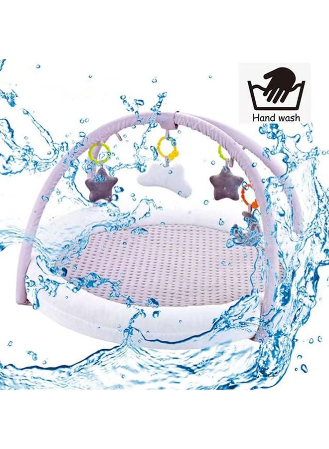 Kidle Baby Activity Mat Foldable Infant Gym Playmat With Crawling Blanket Play 88*88*65cm - Image 3