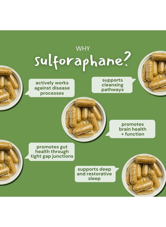 BrocElite بروك إليت ميرا لابز للأطفال | مكمل بروكلي مع مستخلص سلفورافان المستقر طبيعياً للأطفال | بدون بقايا جليفوسات | 30 كبسولة نباتية - Image 4