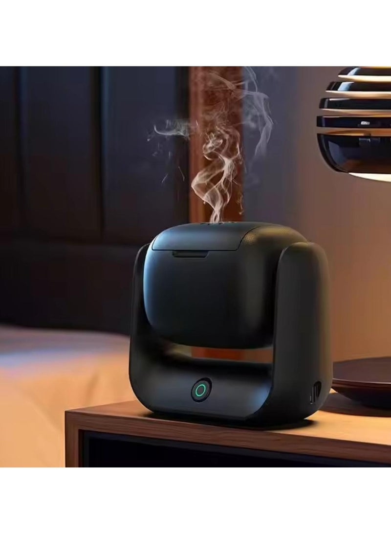 Denx Newest and Cheap Portable Bukhoon Rotational Incense Burner Portable Car Bukhoor Burner Mini USB Arabic Bakhoor - Image 4