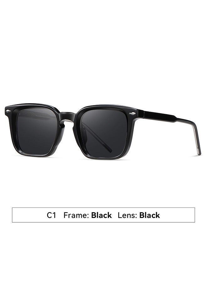 2025 Fashion New High-End Anti-Uv Sunglasses for Men and Women Small Square Frame Personality Hollow Fashion Sun Glasses - Image 2