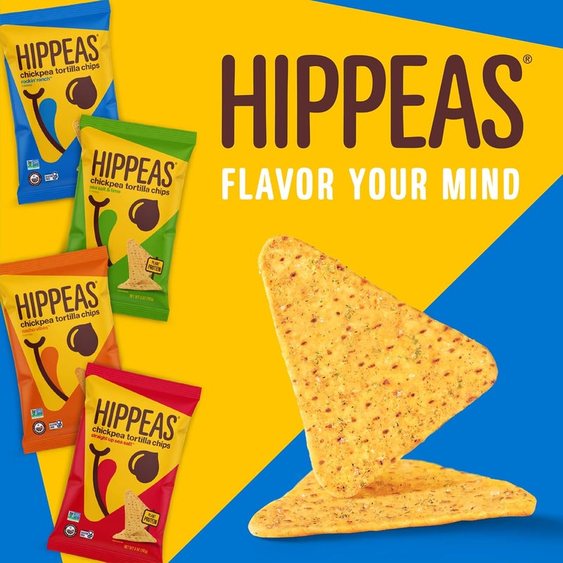 HIPPEAS Rockin' Ranch Chickpea Tortilla Chips - 18 Pack - Image 3