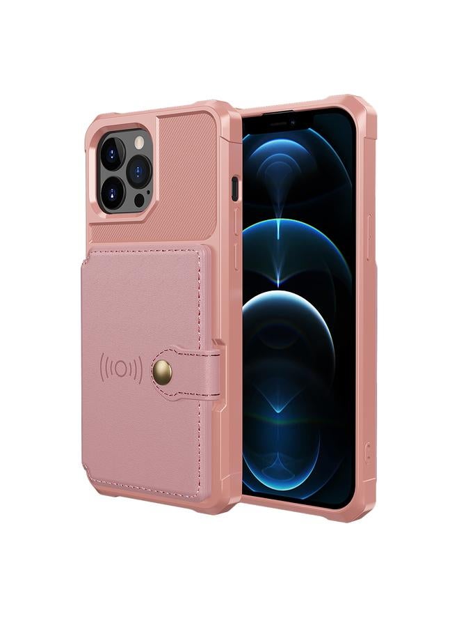 اس-توب حافظة جلدية لهاتف iPhone 13 Pro مع محفظة مغناطيسية وحقيبة بطاقات - Image 2