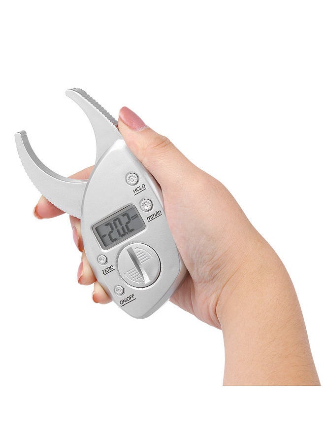Generic - Digital Body Fat Caliper Skinfold Caliper LCD Display Skin Muscle Tester Analyzer Electronic Fat Measure - Image 1