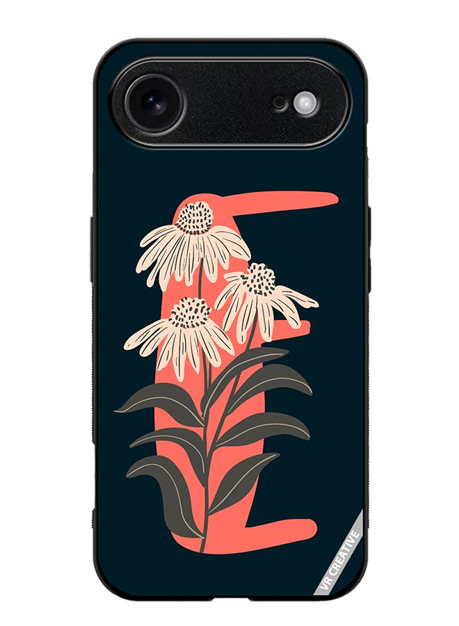 Protective Case Cover For Apple iPhone 17 Air Alphabet E Design Multicolour