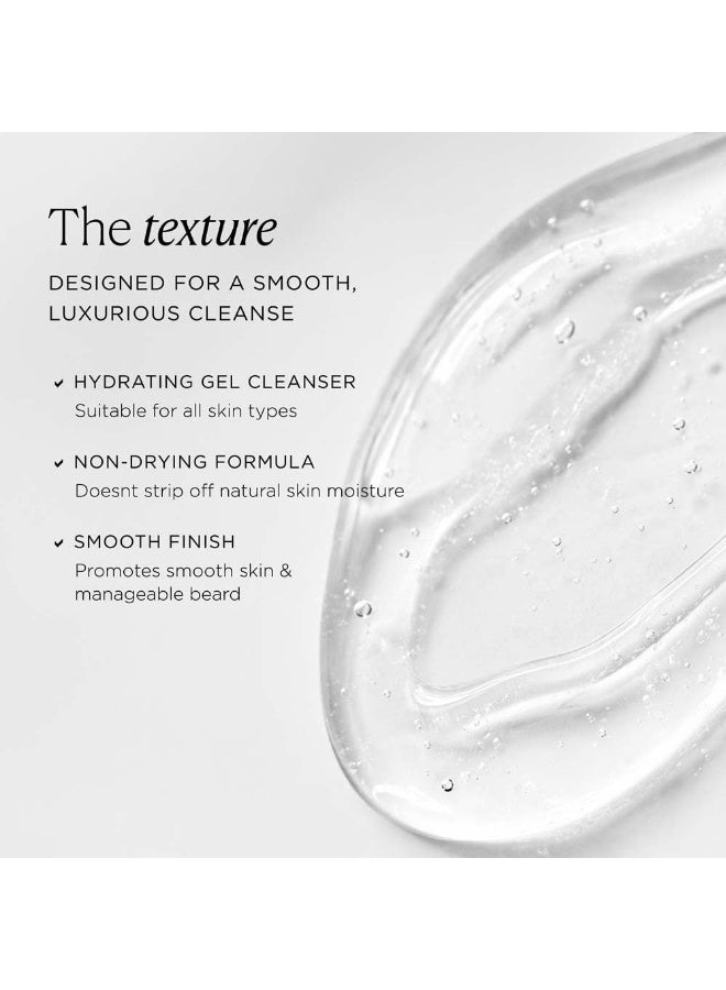 Kimirica Gentlemen Men's Face & Beard Wash With The Goodness Of Vitamin E, Aloe Vera, Niacinamide & Hyaluronic Acid|Exfoliates, Brightens and Hydrates Skin | For All Skin type,50 ml - Image 2