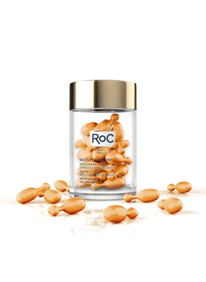 RoC - MULTI CORREXION  REVIVE + GLOW CAPSULES 30CT EU - Image 1