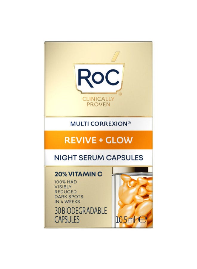 RoC - MULTI CORREXION  REVIVE + GLOW CAPSULES 30CT EU - Image 1