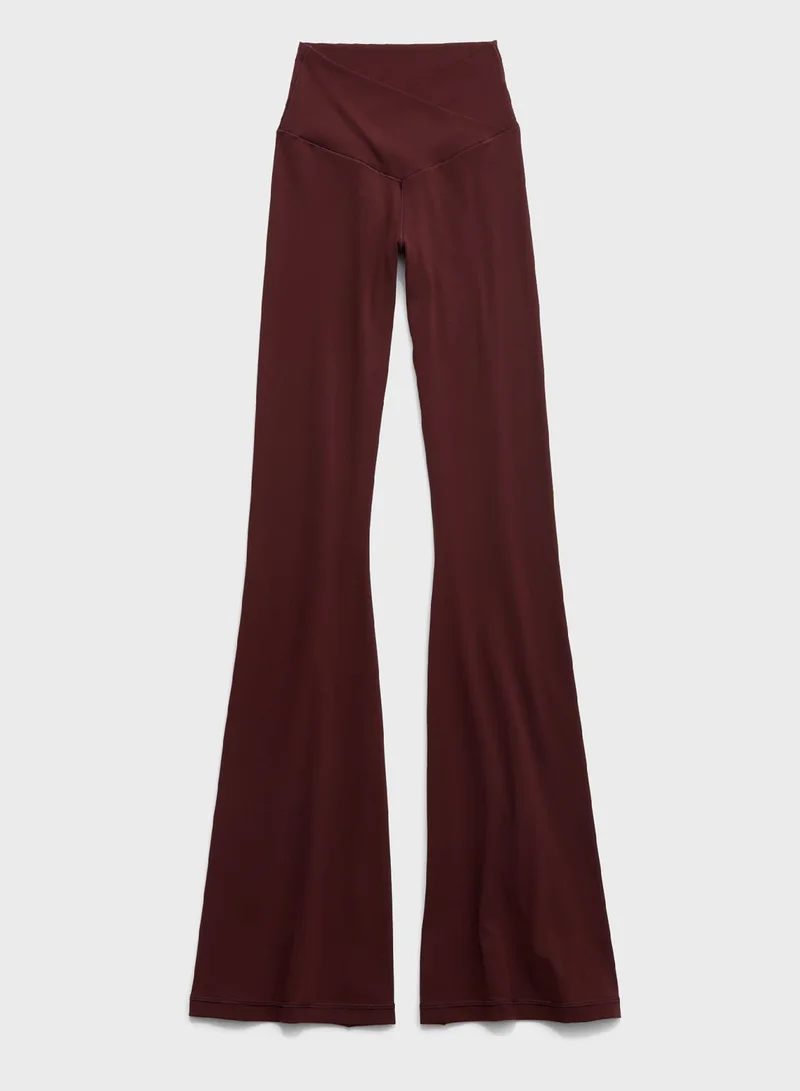 Aerie High Waist Flared Leggings