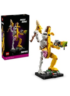 LEGO Fortnite Peely Bone - Incl. Paint Launcher & Peely Pick Pickaxe - Collectible Display Figure for Video Gaming Fans - DIY Building Kit for Adults - Great as Home or Office Decor - 77072 (1414 pieces)  - Image 1