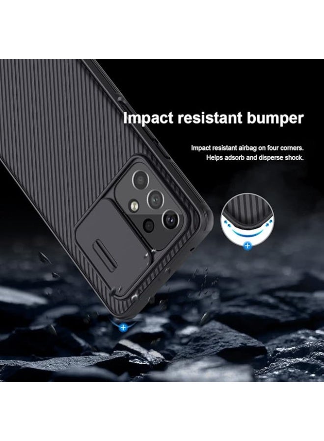 Nillkin CamShield Pro Series Cover Case Designed For Samsung Galaxy A53 5G - Black - Image 2