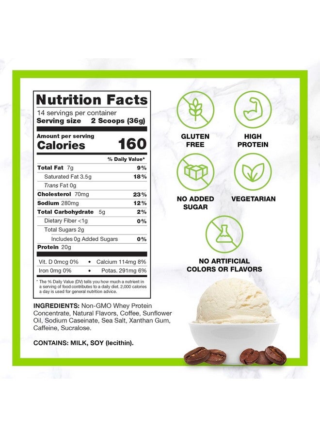 Chike Sweet Cream High Protein Iced Coffee, 20 G Protein, 2 Shots Espresso, 2 G Sugar, Keto Friendly and Gluten Free, 14 Servings (17.8Ounce) - Image 2