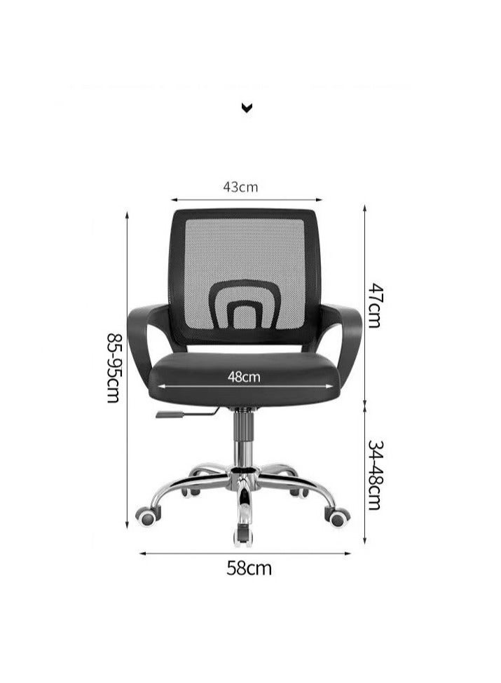  CityRiya-Long كرسي مكتب كرسي مكتب مريح كرسي ألعاب كمبيوتر كراسي دوارة تنفيذية كرسي شبكي بظهر مرتفع كرسي ألعاب كراسي دوارة للعمل كرسي مكتب منزلي كرسي كمبيوتر - Image 5